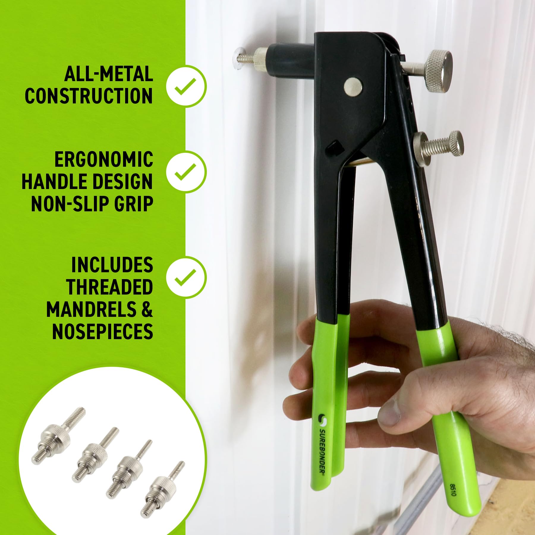 Surebonder Threading Tool - 5 Sizes Included -4 Surebonder Threading Tool - 5 Sizes Included -4