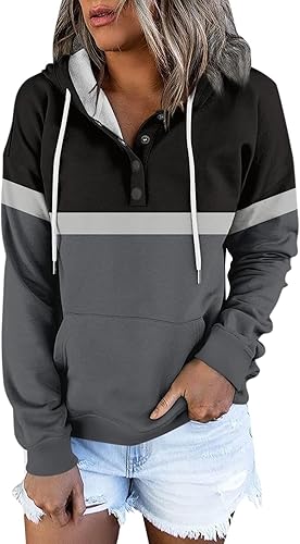 Kenvina Womens Plus Size Hoodies Long Sleeve Comfort Slim 2023 Hooded Pullover Lightweight with Pockets Outfits Y2k Clothes