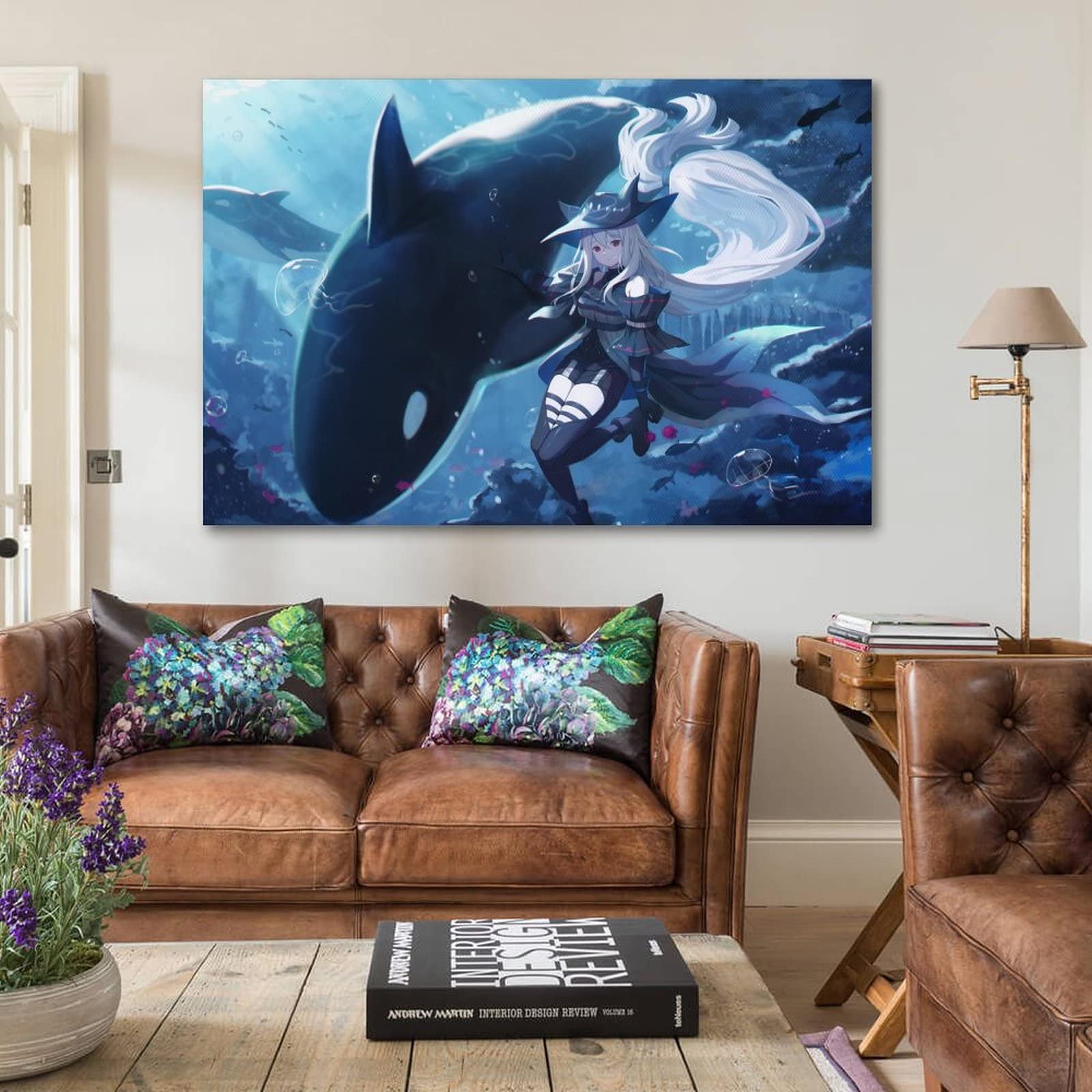 Anime Skadi Orca Poster Decorative Painting Canvas Wall Posters