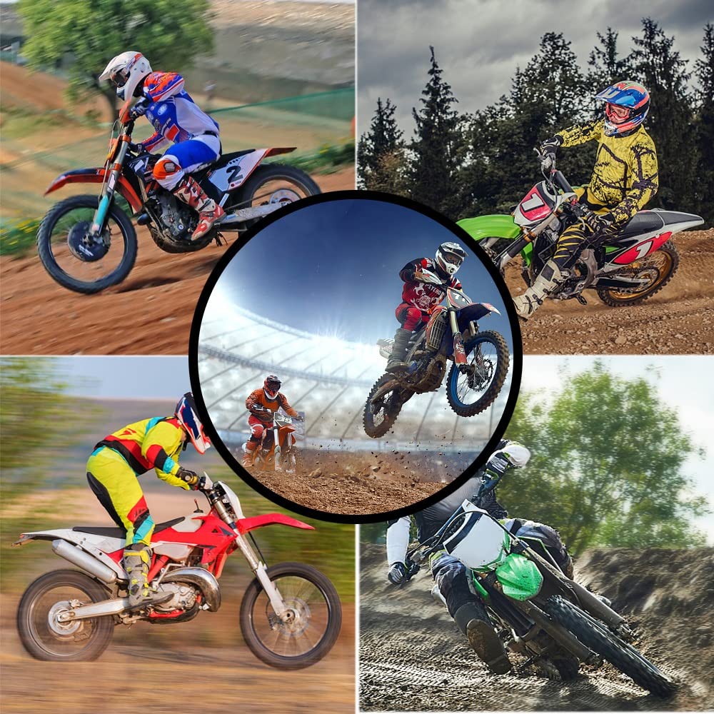 Casco de Motocross Para Moto de Cross, con Gafas, Guantes, Mascarilla, Casco de Calle Todoterreno Para Motocross Juvenil, Casco de Motocicleta Integral Para Adultos, Casco Atv Bmx Cuesta Abajo