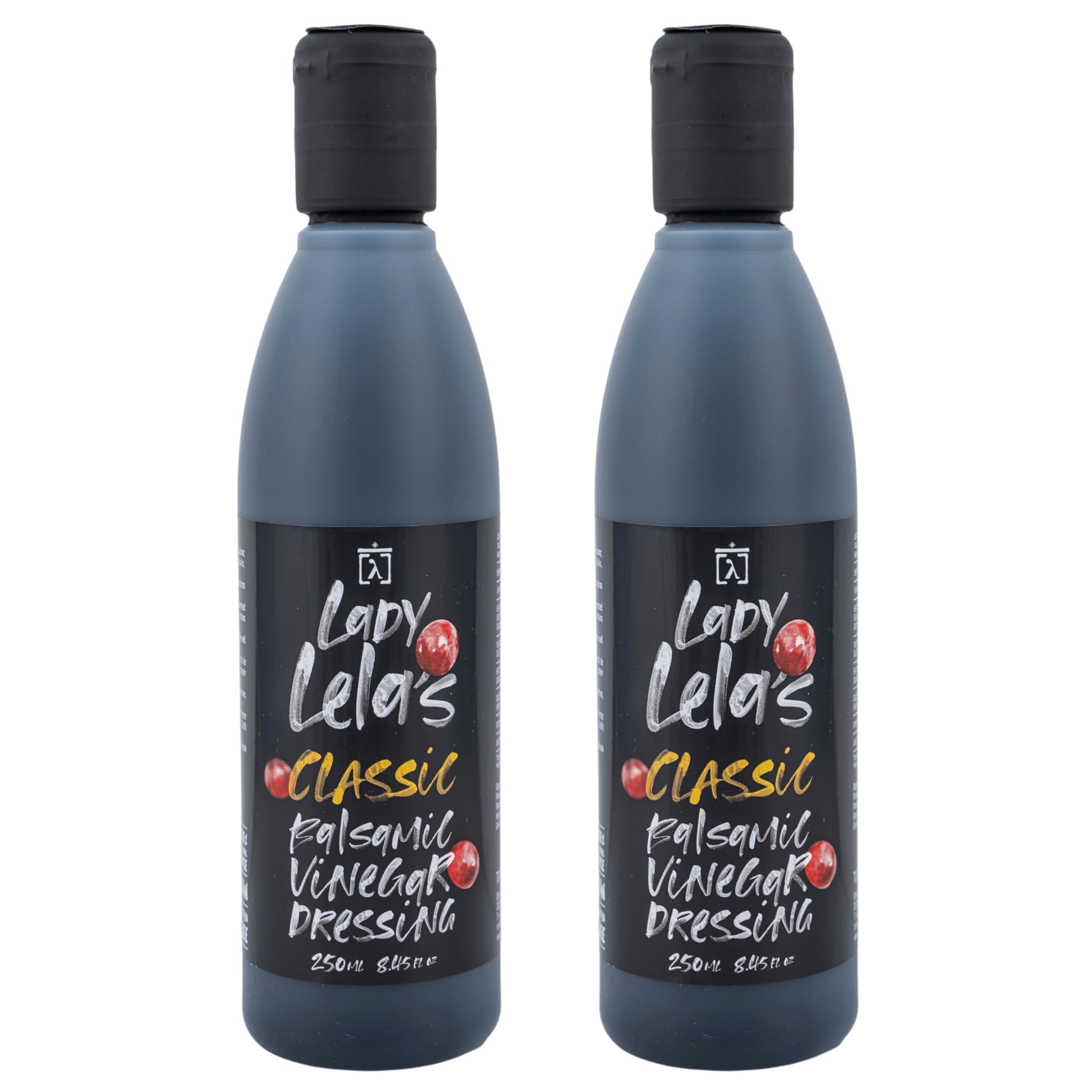 Lady Lela's Aderezo Balsámico de Granada, Pack 2 x 250 ml (500 ml) – Crema Balsámica Artesanal con Zumo Natural de Granada, Ideal para Ensaladas, Verduras y Postres — view 7
