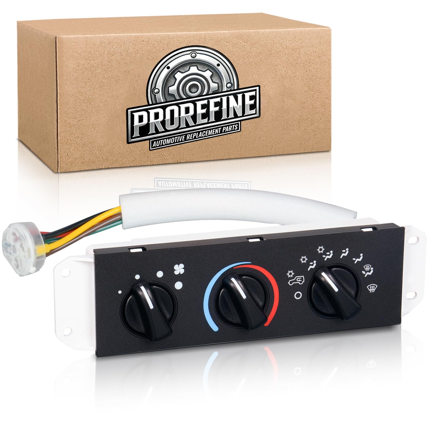 AC Heater Climate Control Module Compatible with Jeep Wrangler TJ 1999 2000 2001 2002 2003 2004 Replaces 55037473AB