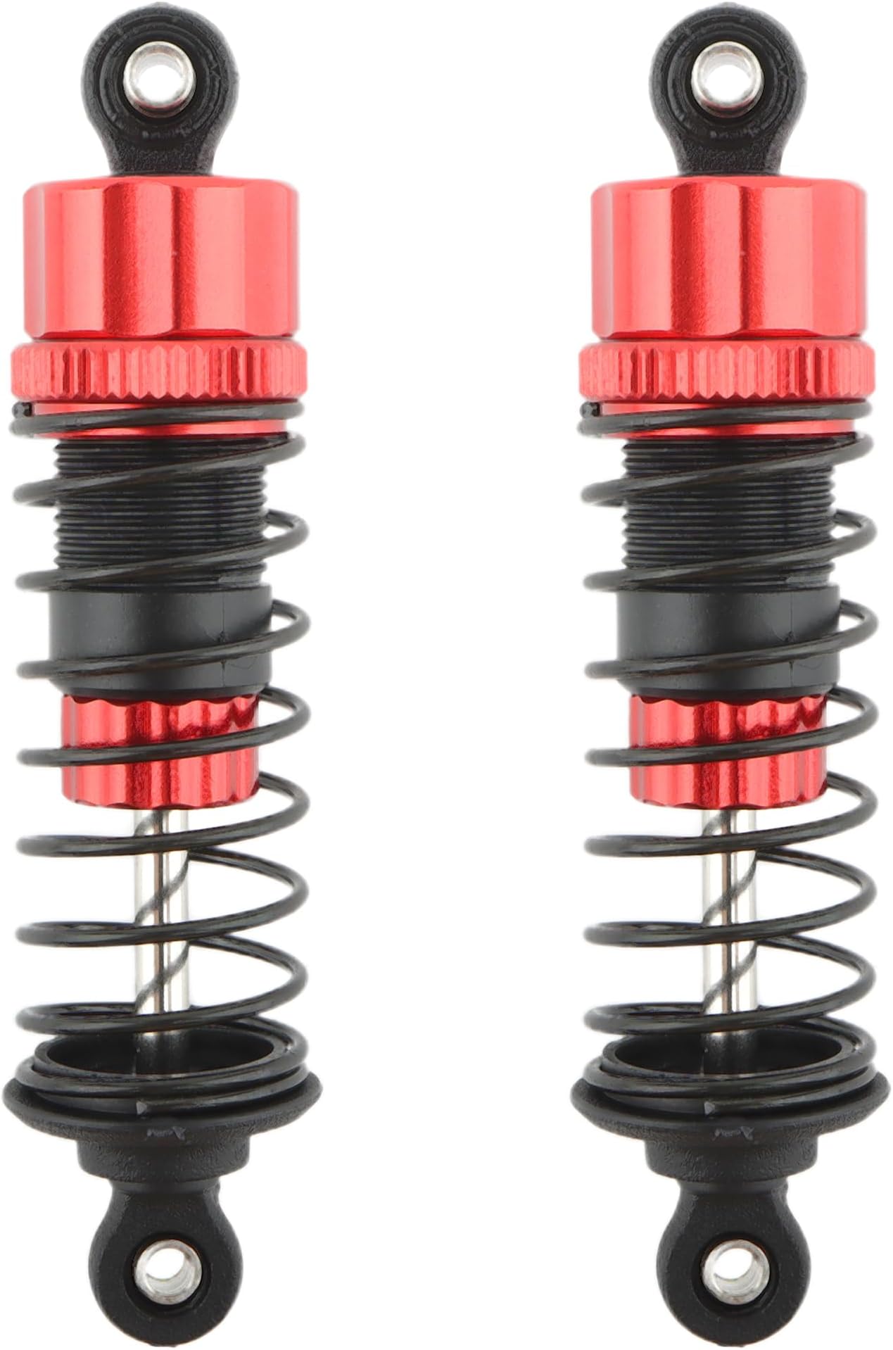 H14BM RC Cars 14510B Front Aluminum Capped Shock Accessories Spare Parts for H14BM 14210 14209 JC14EP HP141 HP141S 1:14 Brushless RC Monster Trucks Vehicle
