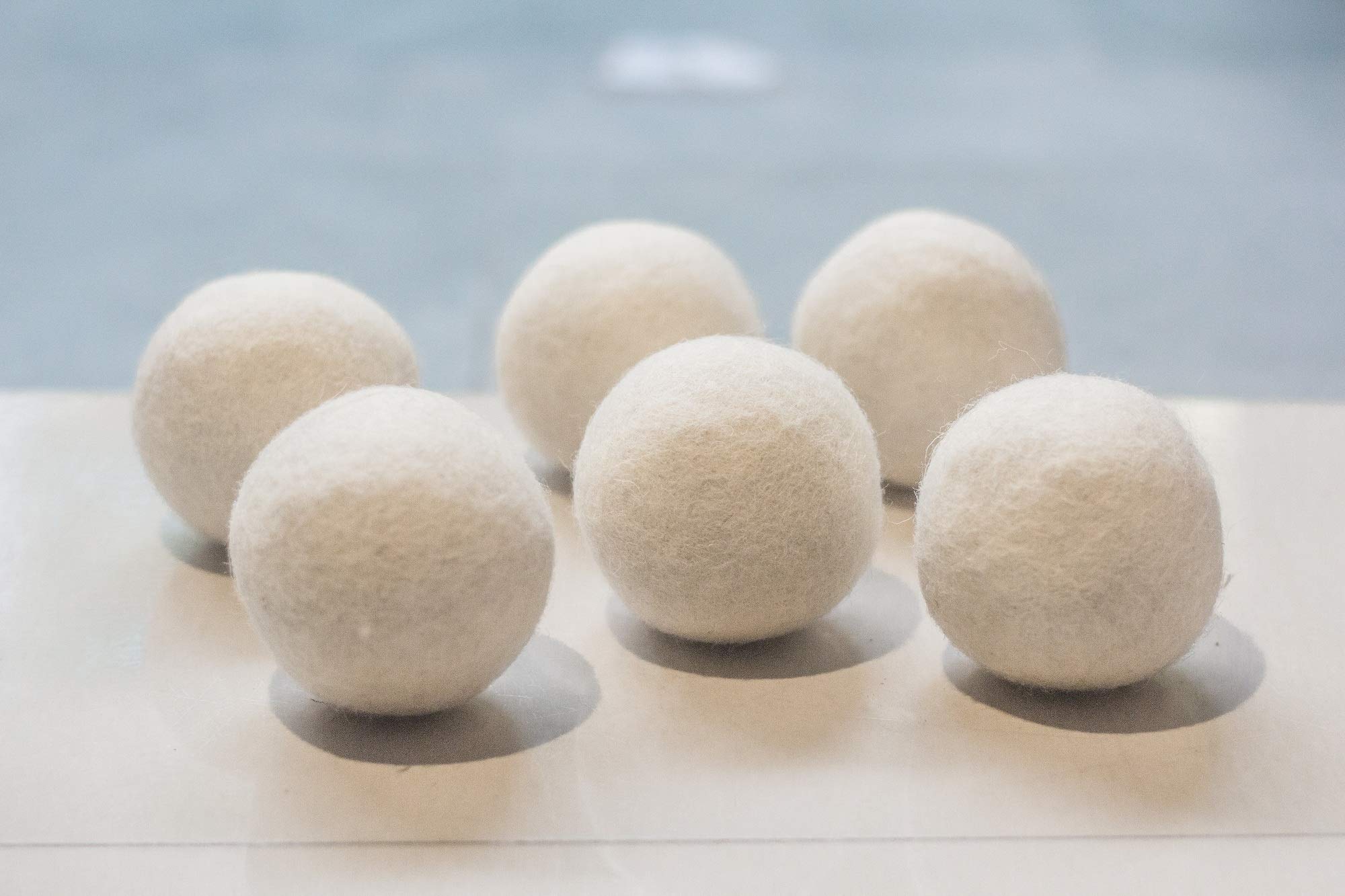 DeKulture 100% New Zealand Wool Dryer Balls – Eco-Friendly Reusable Fabric Softener 1