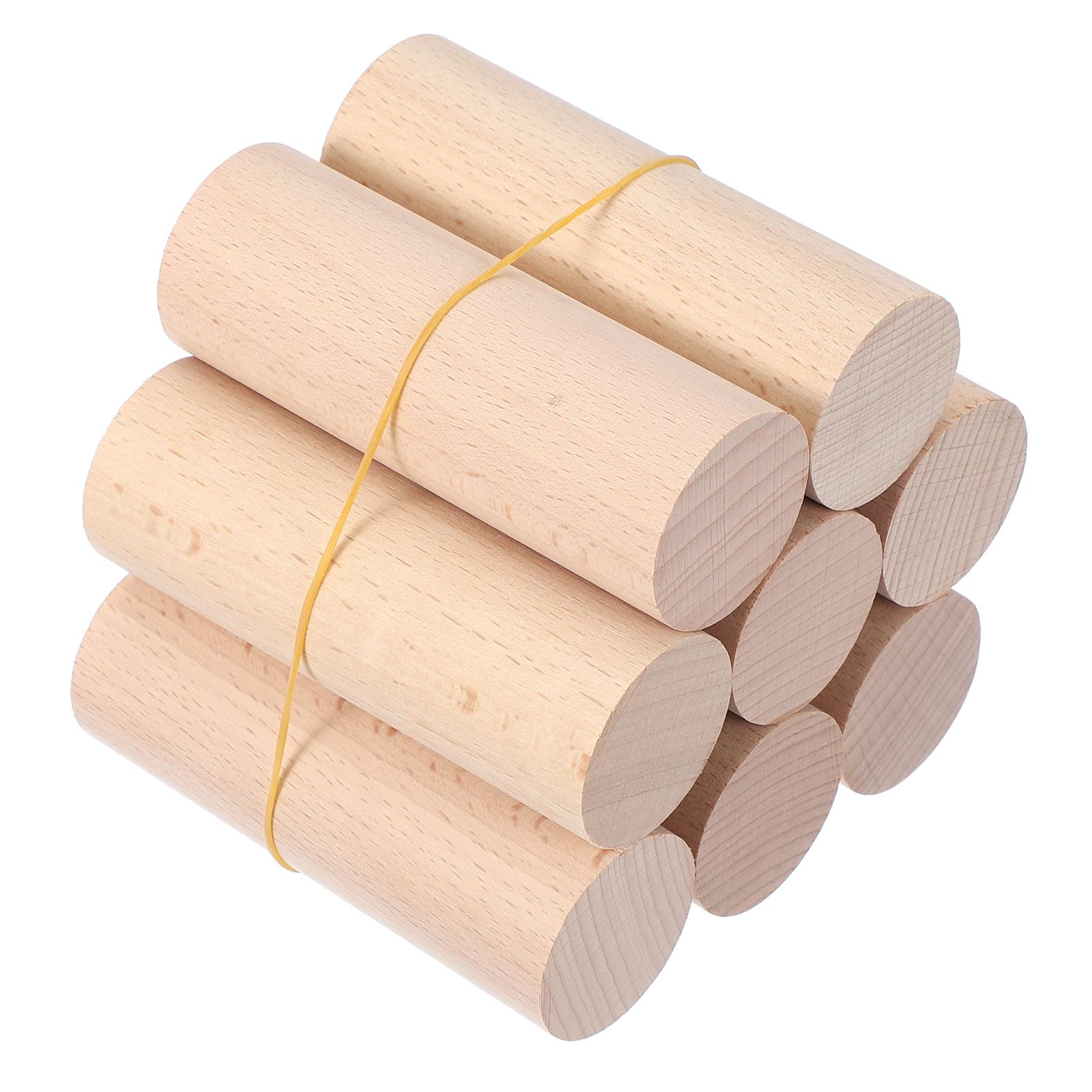 PATIKIL 1-3/8 x 4 Inch Wooden Dowel Rod