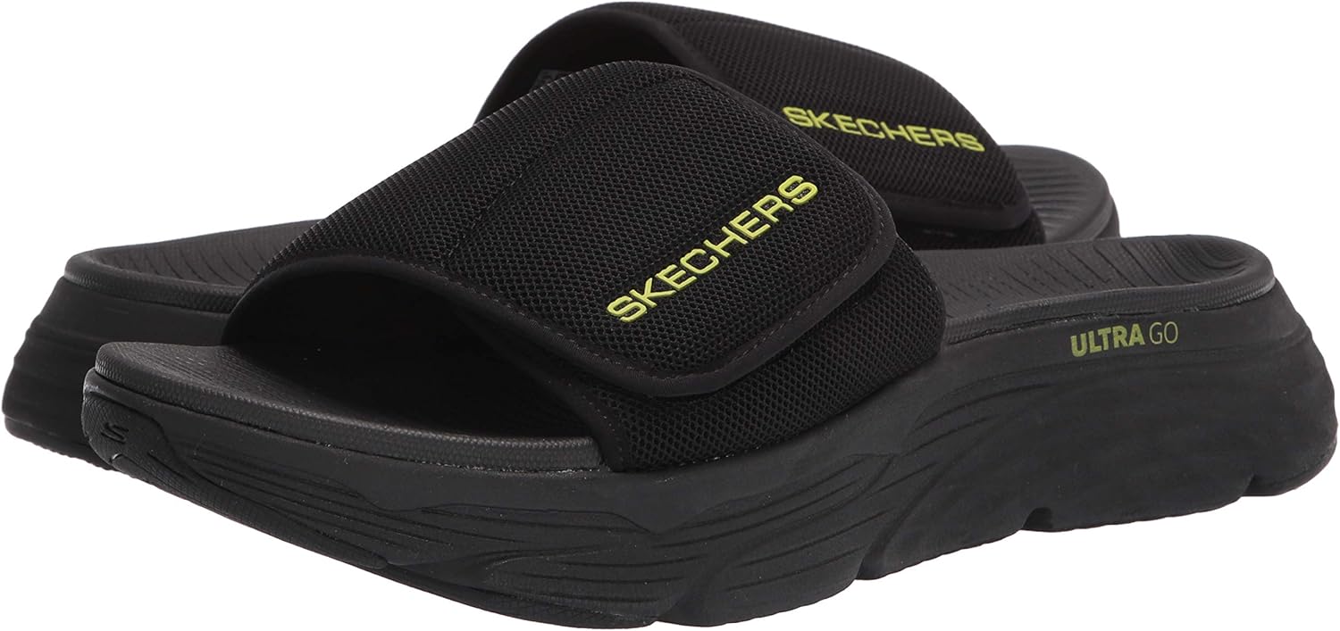 Skechers max cushion slide Clearance