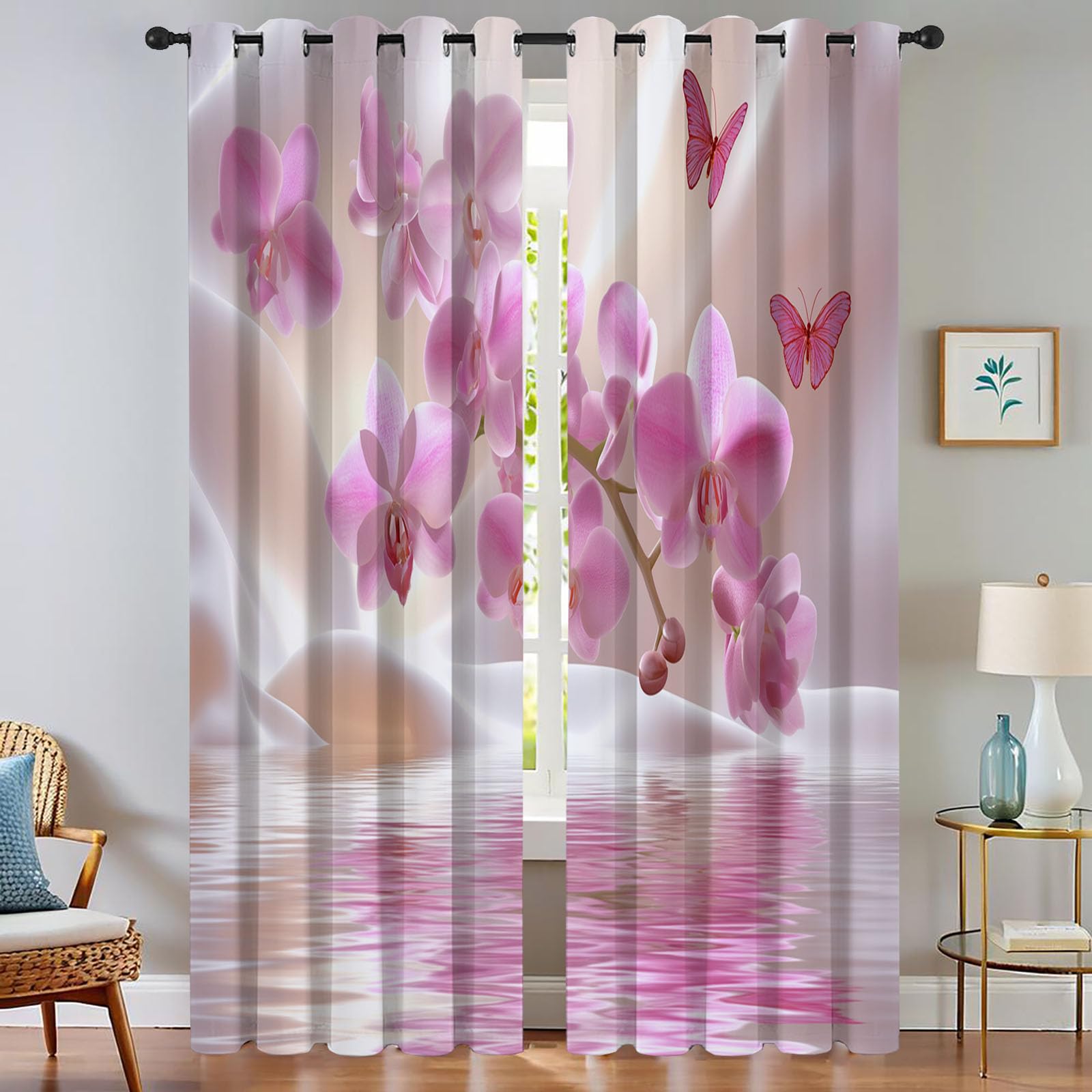 Rideau occultant 140x240 cm idéal comme rideau dressing ou séparation de pièce