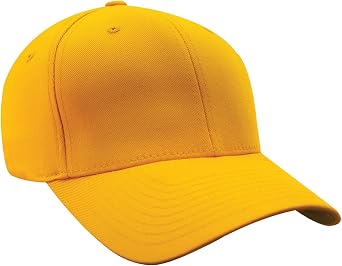 6277 Yupoong Adult Flexfit Wooly Combed Twill Cap Gold S/M