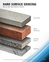 Vista 5 de CRALY 7 pulgadas, eje de 58 pulgadas, muelas abrasivas de diamante(30418001)