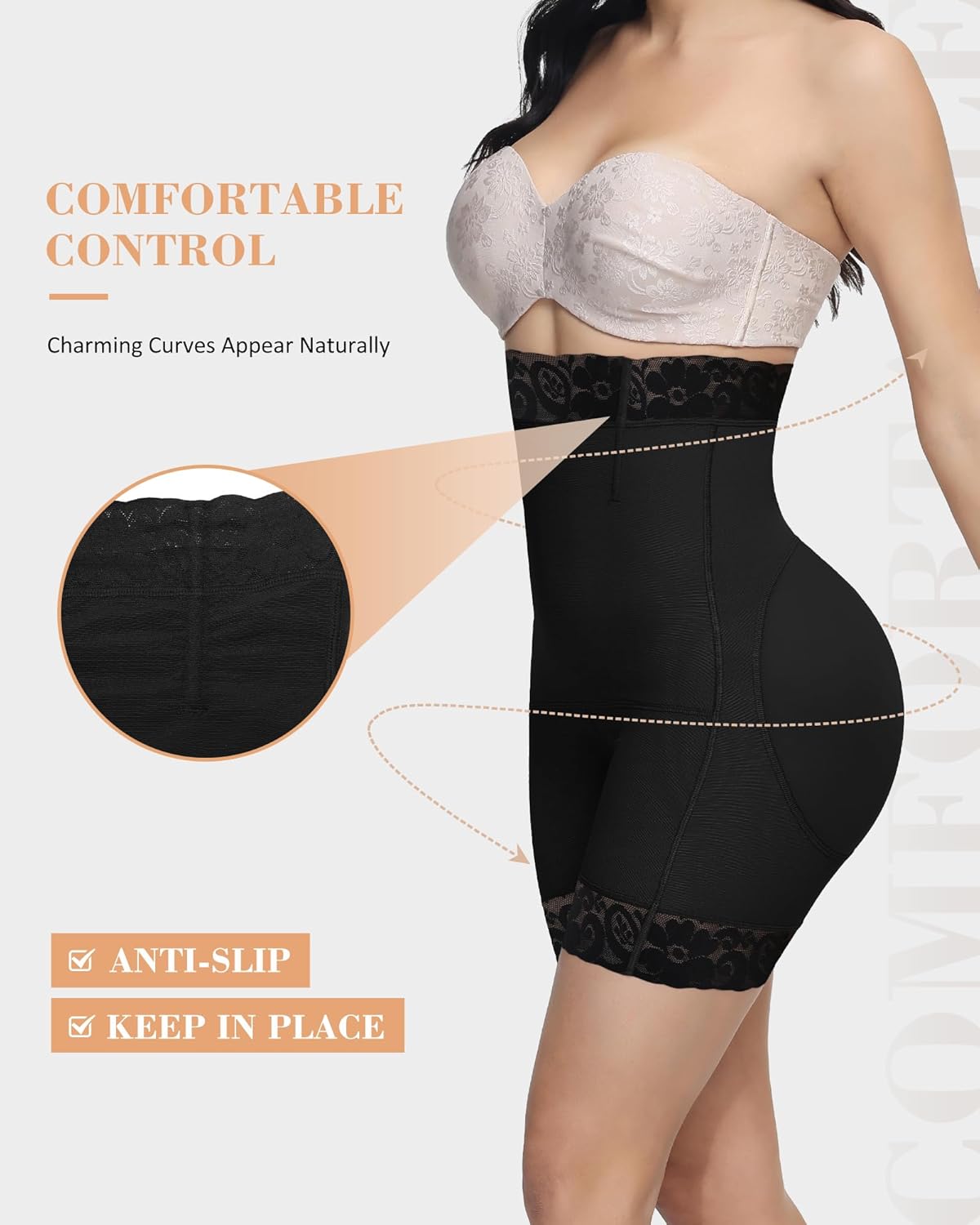 SHAPSHE Butt Lifting Shapewear Tummy Control Shorts Fajas Colombianas Shapewear Shorts Compression Underwear Women - Image 5