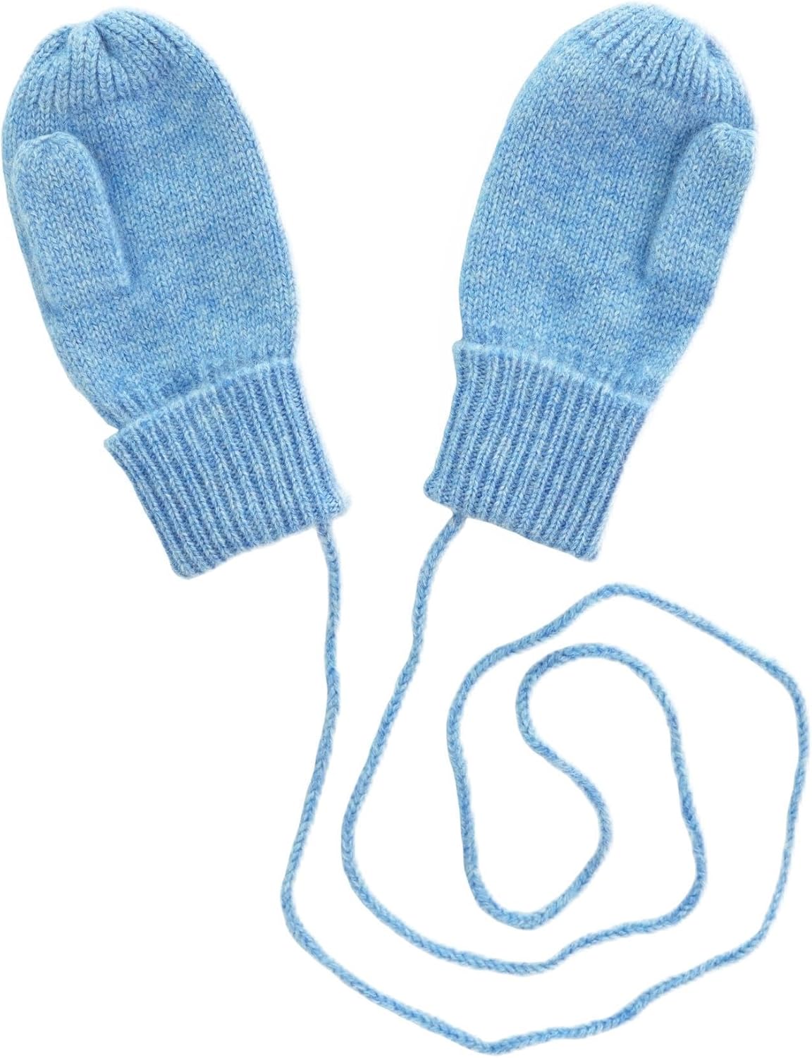 tittimitti 100% Cashmere Mittens with Thumb – Baby & Kids Winter Mittens, Soft, Warm & Breathable, Sizes 6 Months - 7 Years