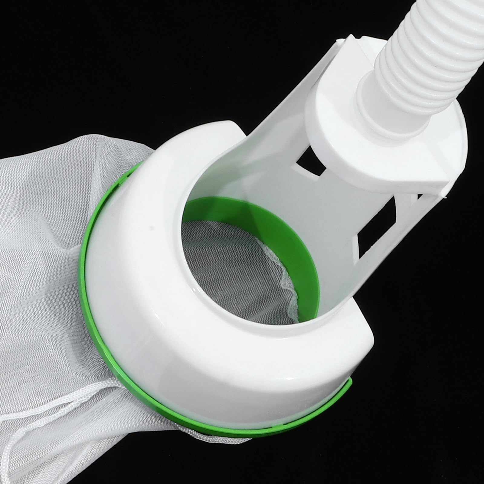 YARNOW Épuisette de Piscine Abs Blanc avec Grosse Capacité pour Réduire la Fréquence de Nettoyage et Collecter Feuilles Mortes et Débris Espaces Extérieurs et Piscines