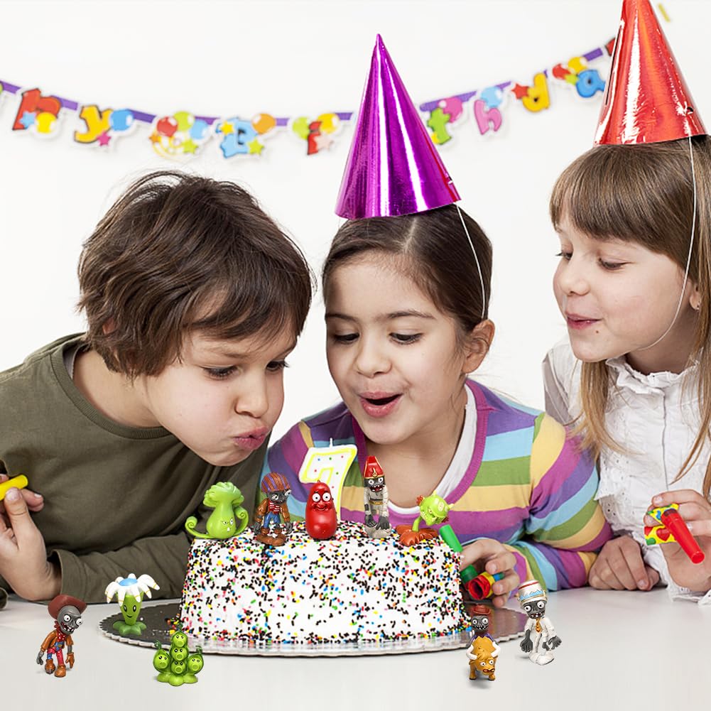 Happy Birthday Plants Vs Zombie Cartoons Glitter Plants Vs Zombies