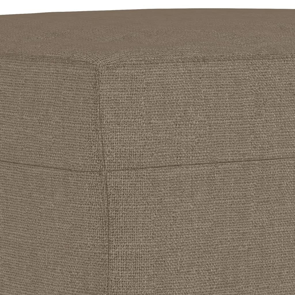 Banco tapizado de tela gris topo, 100 x 35 x 41 cm, con espacio de almacenamiento, para pasillo, dormitorio, salón, comedor y entrada, ahorra espacio y es cómodo