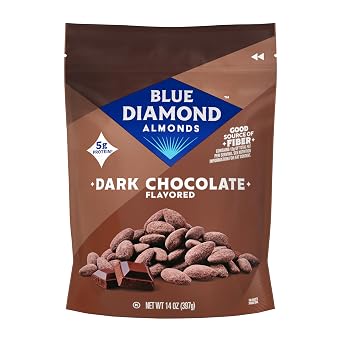 Blue Diamond Almonds, Oven Roasted Cocoa Dusted Almonds, 14 Ounce