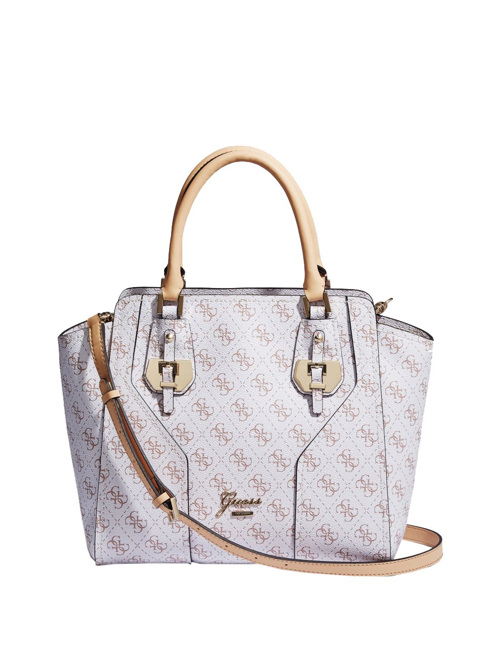 GUESS Confidential Logo Avery Satchel