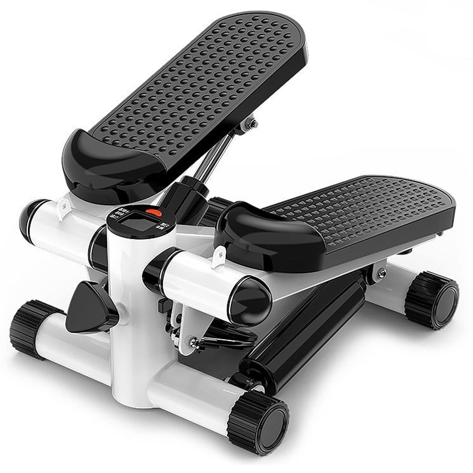 SaryEdge Mini Home Stepper, Mini Stepper Fitness Equipment, Portable Stair Stepper for Exercise, with LCD Monitor Resistance Bands and Floor Mat, for Home Work,
