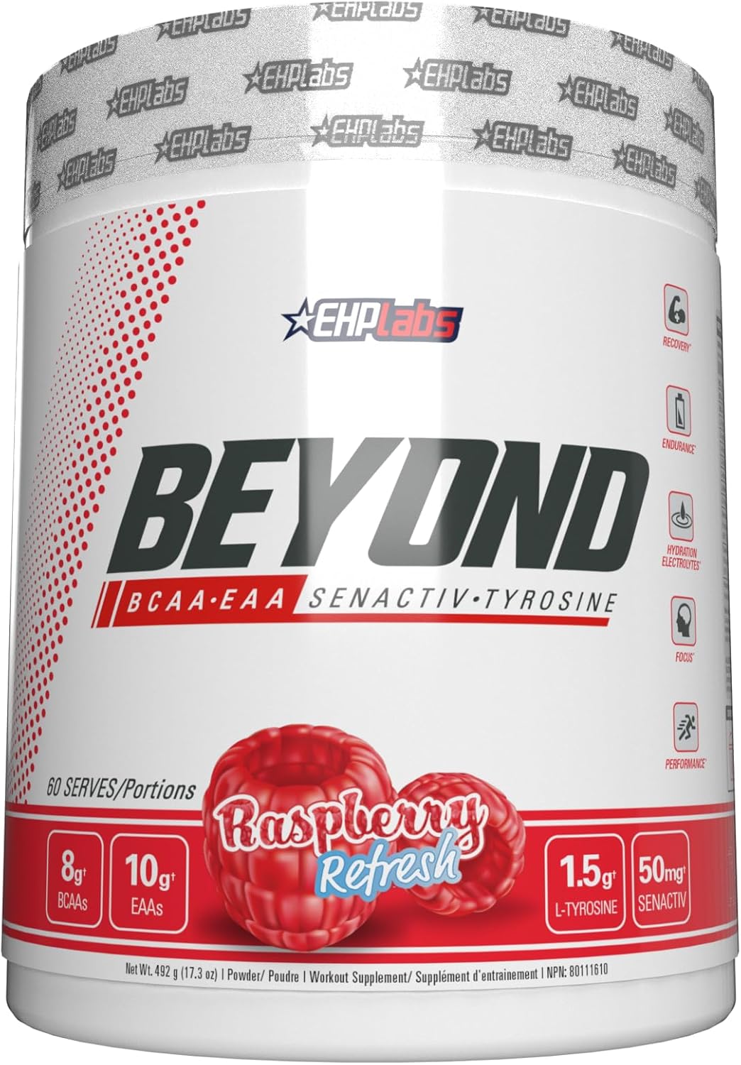 EHP Labs Beyond BCAA Powder Amino Acids Supplement for Muscle Recovery