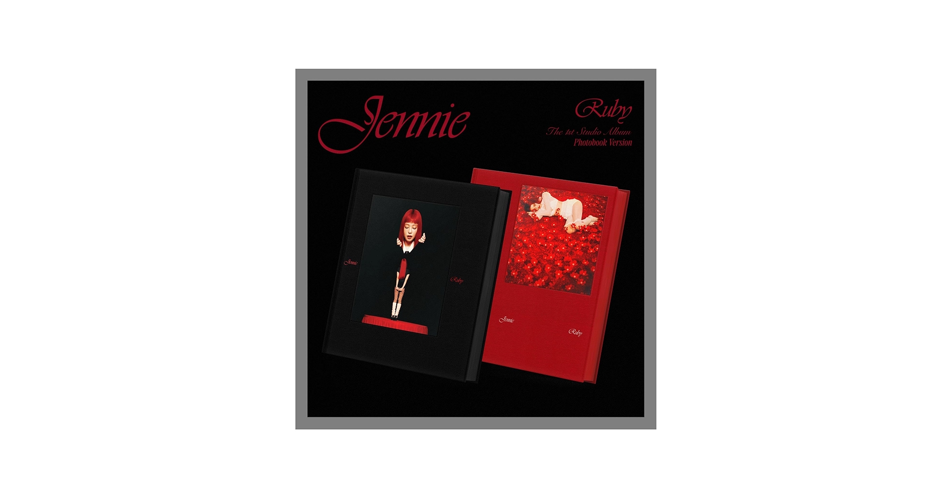 Amazon.com: BLACK'PINK JENNIE Ruby 1st Studio Album with