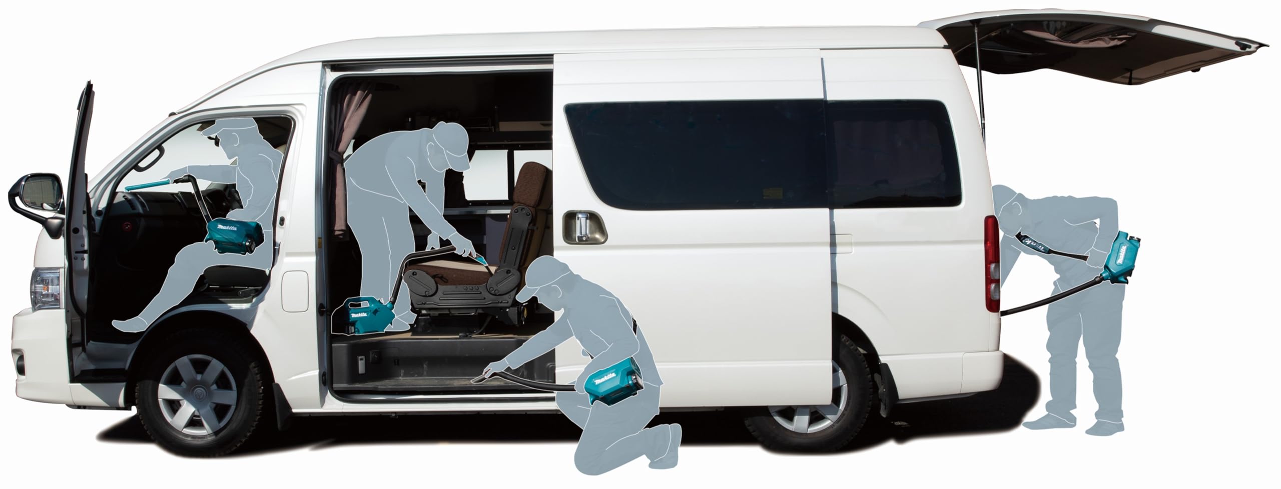 MAKITA ASPIRADOR INALÁMBRICO DE MANO CL121DSA