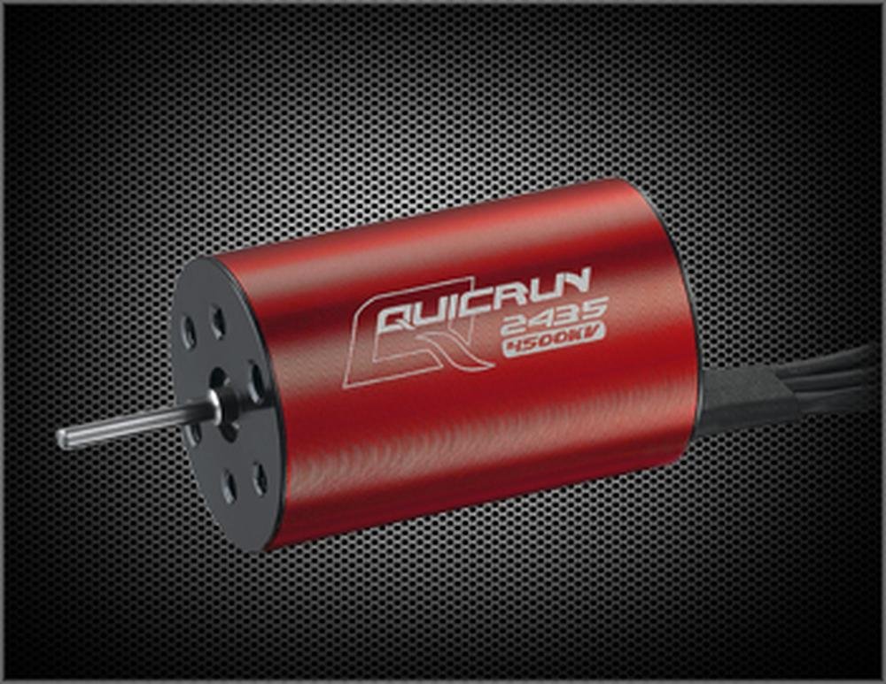 HobbyWing 30404010001 Quicrun-2435-4500kV Motor (1/18, 1/16 Scale)