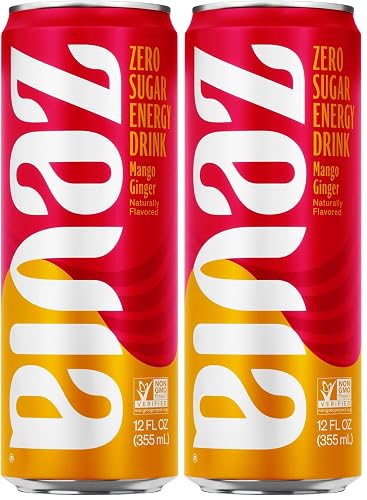 Drink Energy Mango Ginger, 12 Fl Oz (Pack of 2)