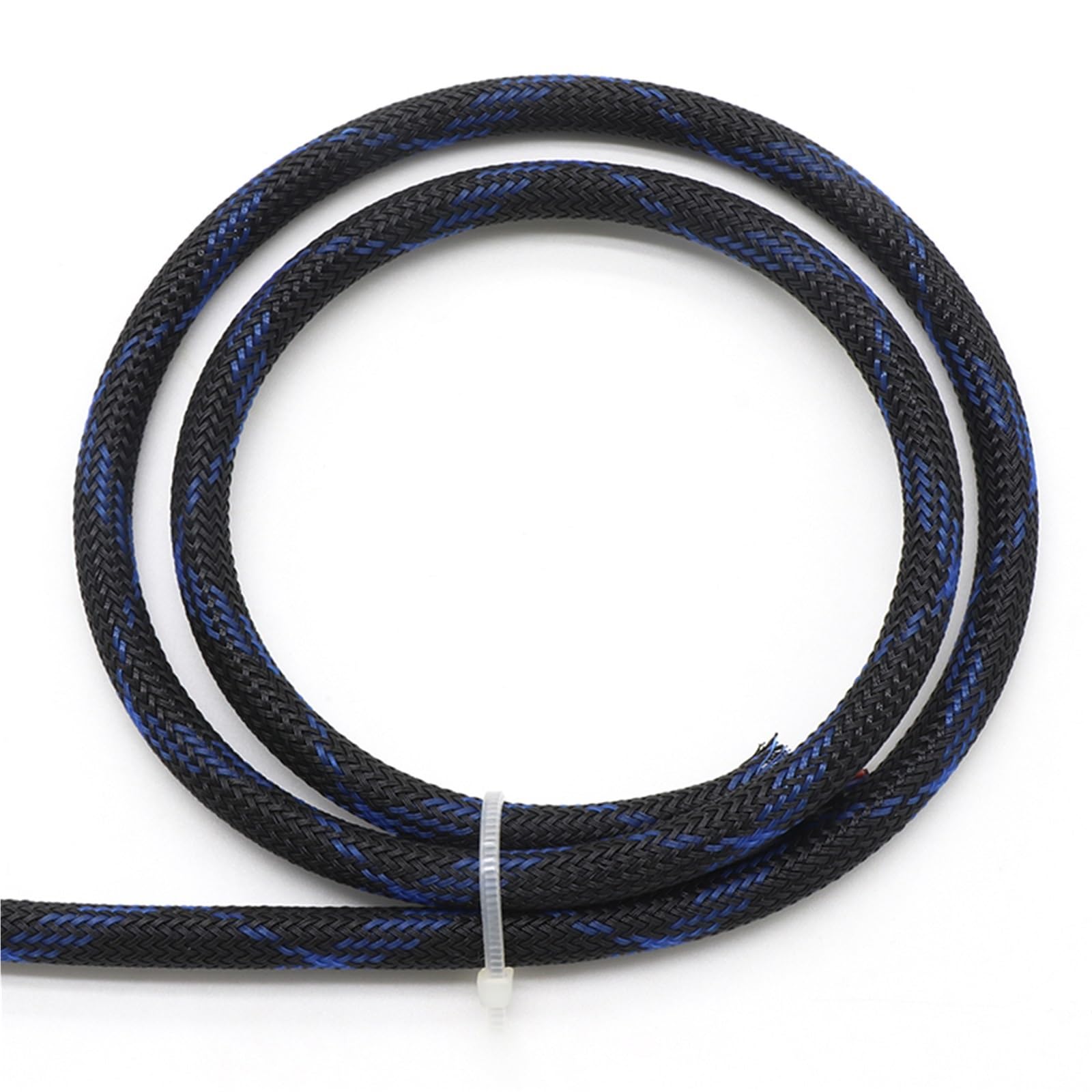 Copri Cavi 1~50M PET Manicotto for cavo intrecciato 2mm-30mm Espandibile Linea di protezione Avvolgicavo Guaina Pelle di serpente for cavi(Black Cross,20mm,20 meters)