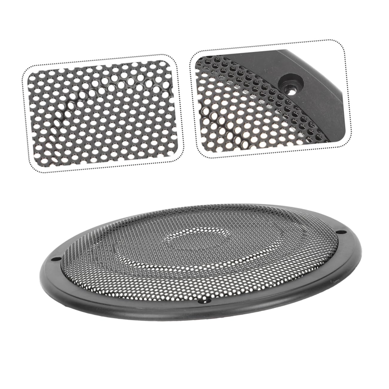 Copertura Miglioramento Qualità Suono Altoparlante Subwoofer Auto e 8 Pollici per in Plastica e Ferro Protezione Resistente 2 Pezzi per Impianto Audio Veicolo