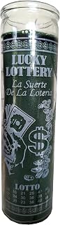 Lucky Lottery (De Suerte de la Loteria) Green Inspirational Candle