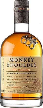 Monkey Shoulder Blended Malt Whiskey, Scotland, 23.7 fl oz (700 ml)