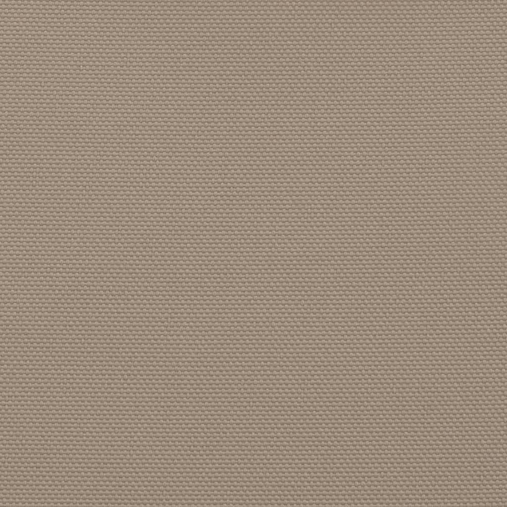 Voile d'ombrage triangulaire - 5 x 5 x 5 m - Taupe - Tissu Oxford avec revêtement en polyuréthane - Protection UV et imperméable - Pour jardin, terrasse et balcon