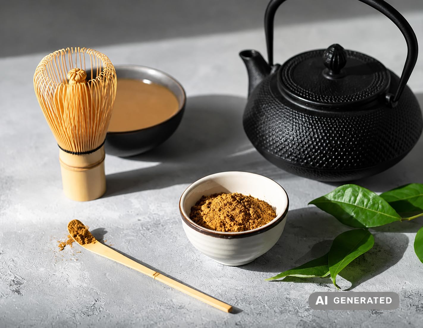 Teemando Bio Hojicha Powder – Grüner Tee Japan, Pulver im Beutel, 200 g