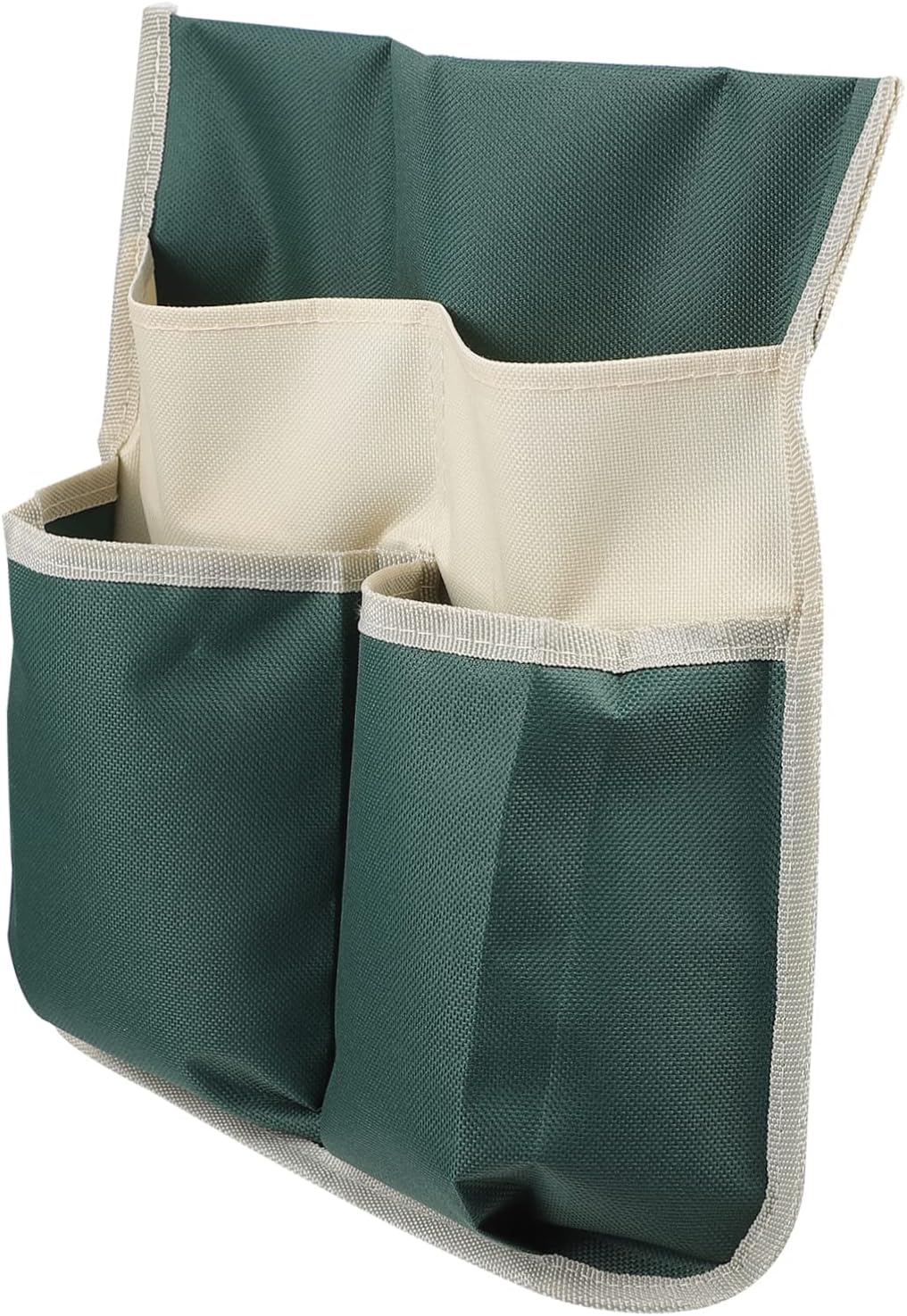 Garden Tool Bag for Kneeler Seat with Multiple Pockets Large 12.6X12.2 Inch Durable 600D Organizer Pouch for Garden Weeding Tools and Hand Hoes
