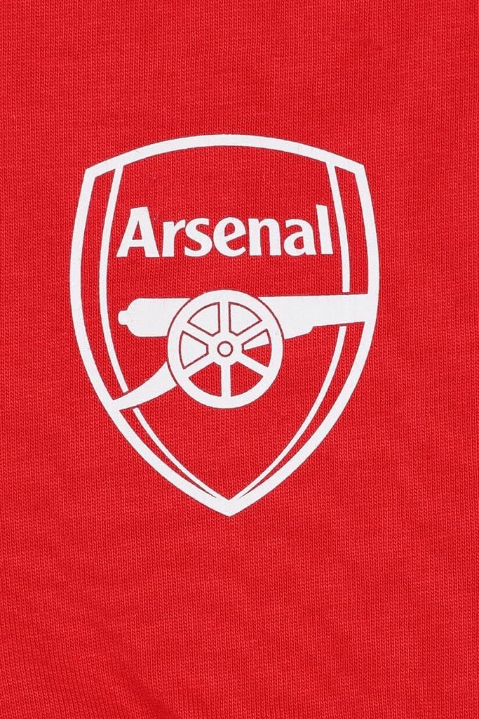 Arsenal F.C. Pigiama Due Pezzi Bambino - Maniche Lunghe - Rosso - Ufficiale - 2