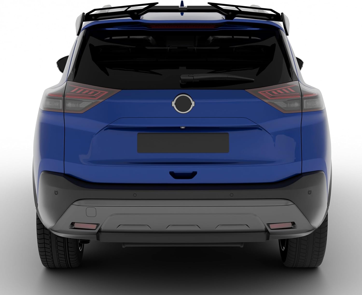 Rear Window Roof Spoiler Wing Gloss Black Compatible with for Nissan SUV Hatchback Leaf Kicks Rogue Ariya All Models All Years