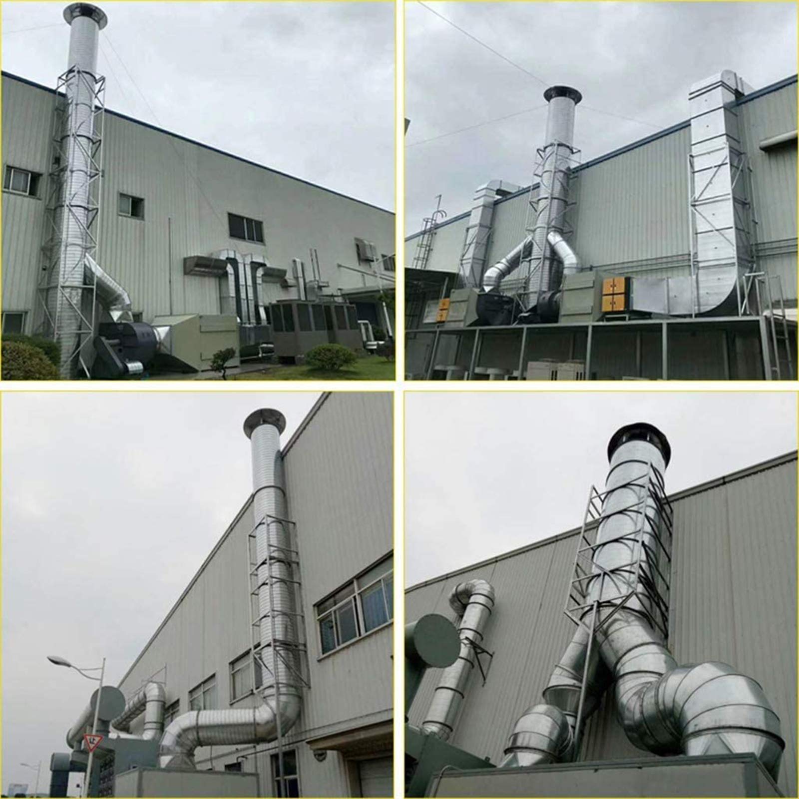Camino sfiato Cappello Rotondo Tubo di Scarico Cappello parapioggia Ventilazione Tubo del Camino Hood Draught Fire Tetto Cowl,250mm