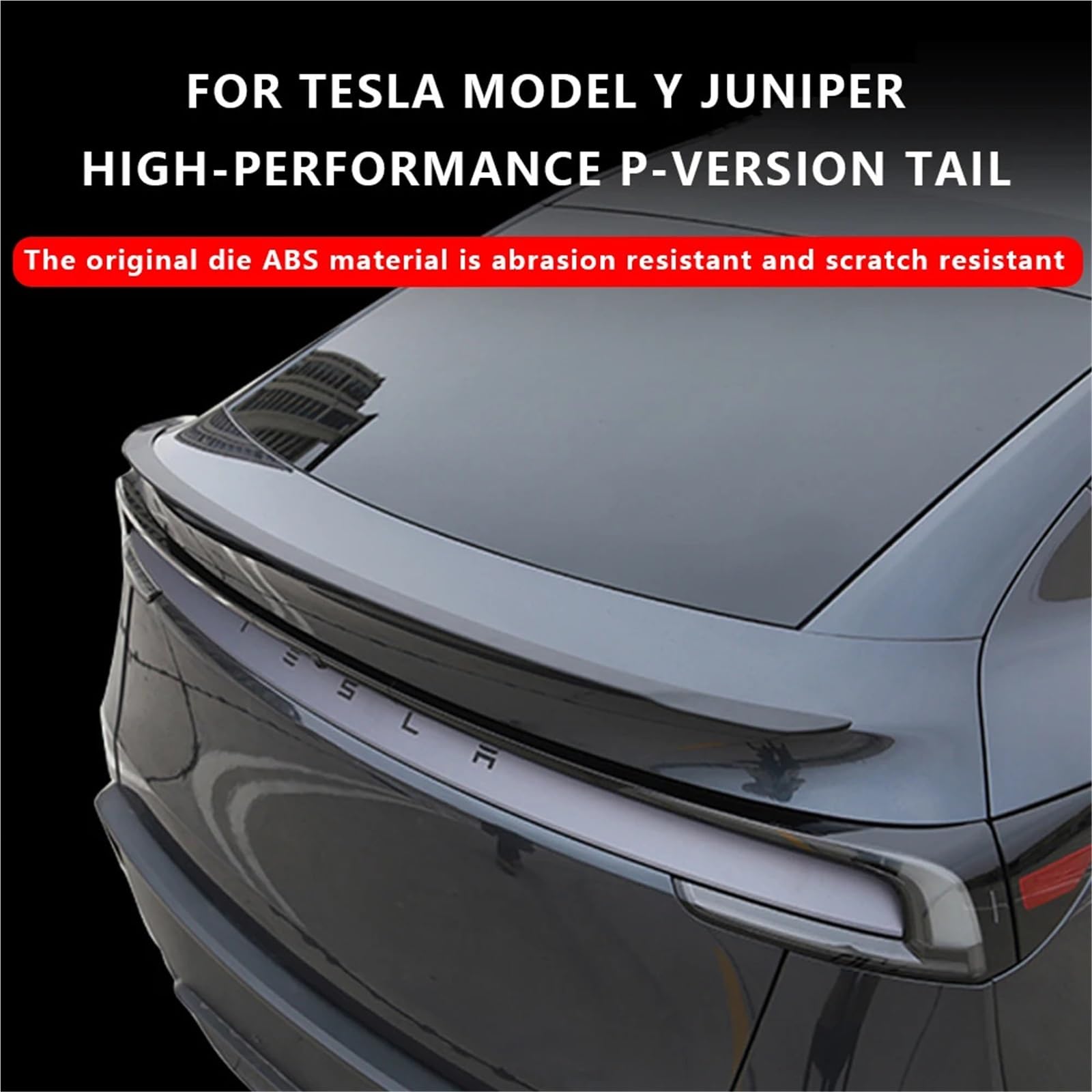 車のフロントバンパーリップ 新しい用のテスラモデル Y ジュニパー 