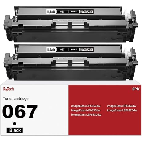 High-Quality 067 Black Toner Cartridge