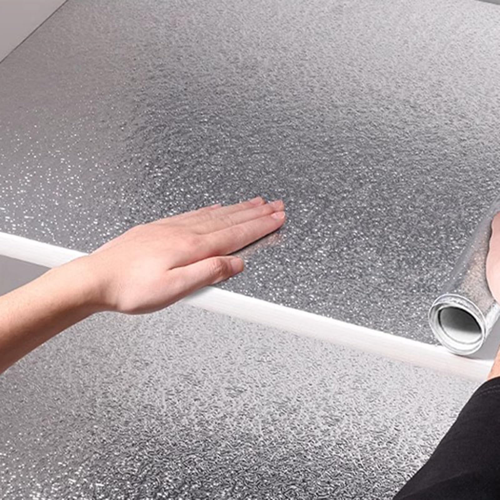 WJYWX 1 Roll Kitchen Sticker Wallpaper, Self Adhesive Kitchen Foil Sticker Oil And Waterproof Cooktop Sticker Suitable For Cabinet Countertops And Drawer Liner Shelves(A,60cmx3m)