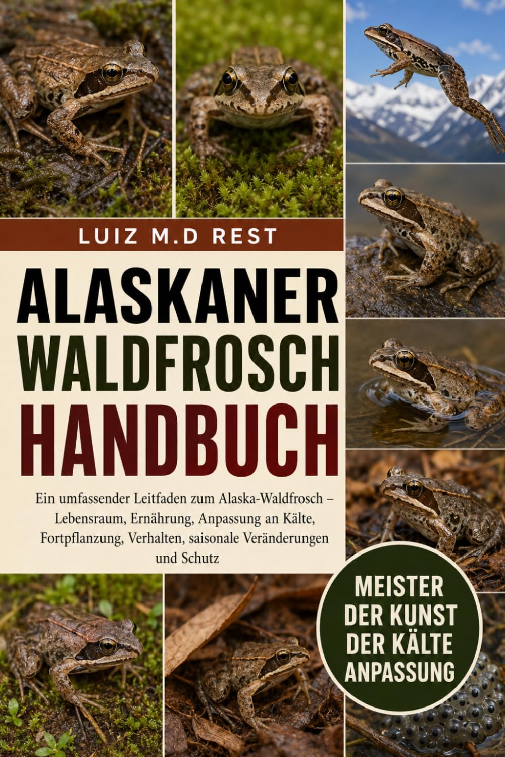 ALASKANER WALDFROSCH HANDBUCH: Ein umfassender Leitfaden zum Alaska-Waldfrosch – Lebensraum, Ernährung, Anpassung an Kälte, Fortpflanzung, Verhalten, saisonale Veränderungen und Schutz