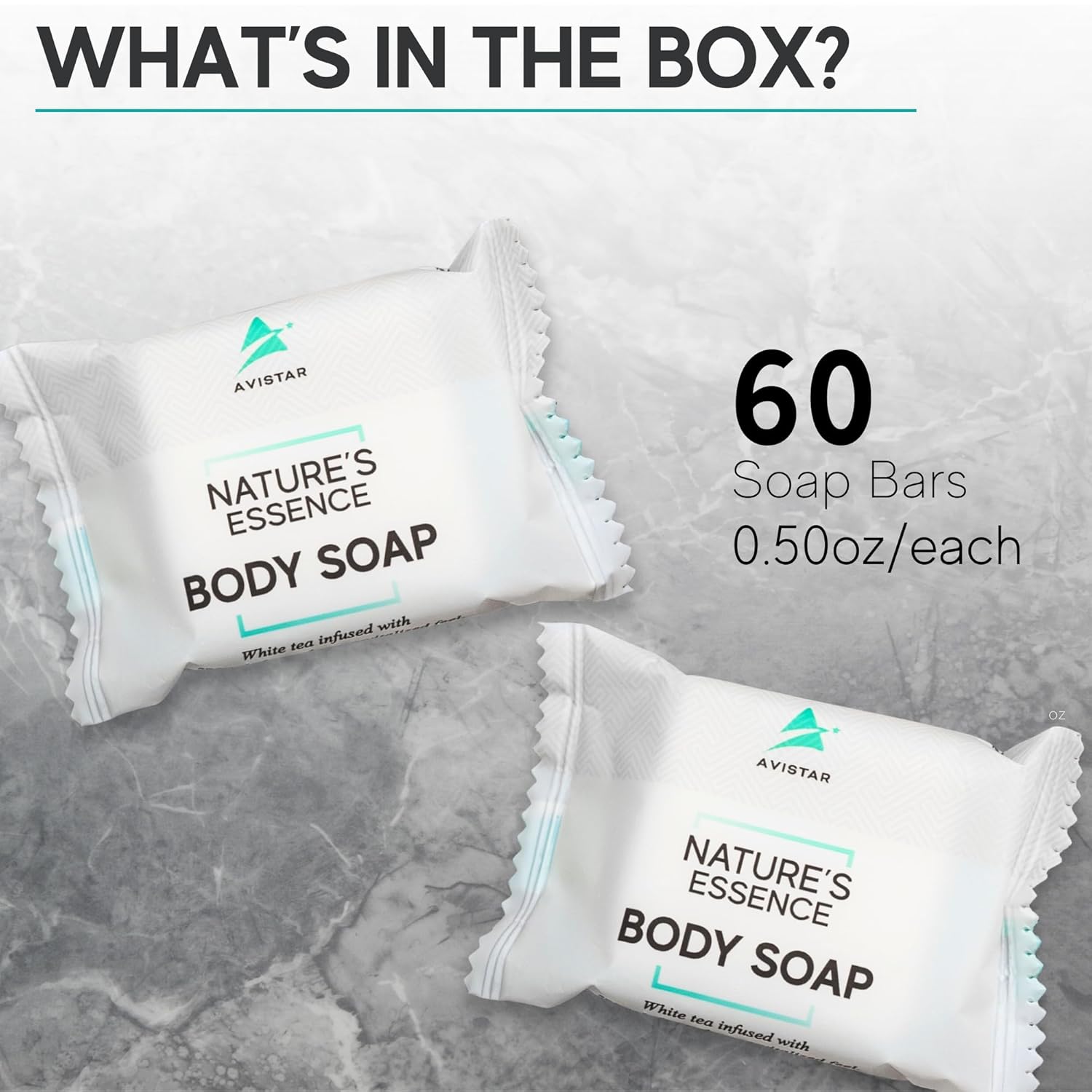 Bar Soap Bulk Individually Wrapped – 60 Pack 0.5 oz Mini Hotel Soap Bars Bulk – Travel Size Essential Toiletries for Hosts and Guests, Hotel, Hospitality, Shelters & Bathroom Amenities