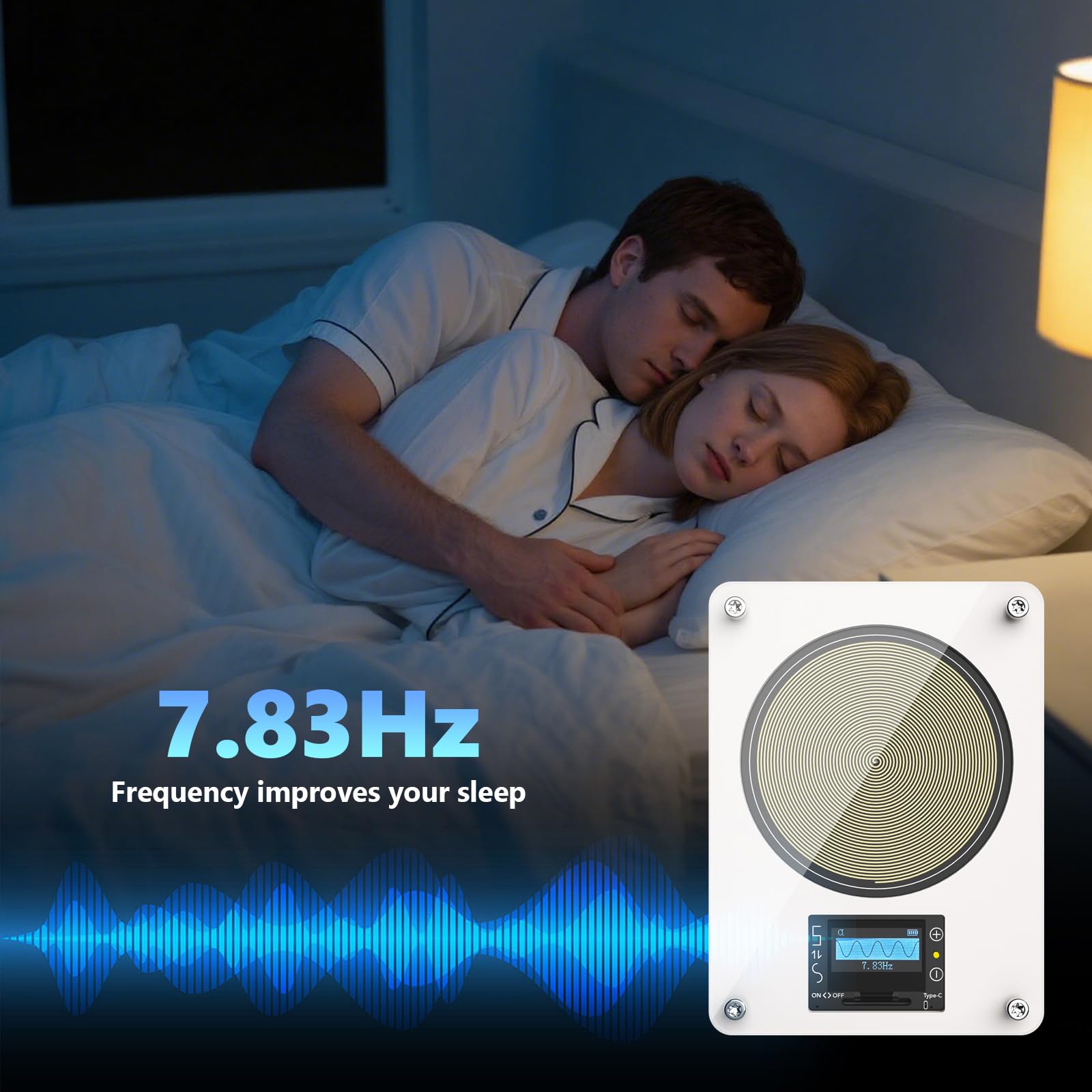 Générateur de fréquence 7,83 Hz stable et précis pour améliorer la santé, améliorer le sommeil et réduire l'anxiété