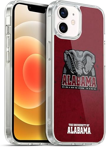 Miniatura 431 de Head Case Designs Funda de gel con logotipo oficial de la Universidad de Alabama UA [protección de grado militar] compatible con Apple iPhone 11