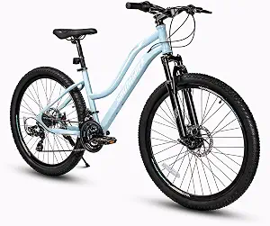 24/26" Women’s Mountain Bike for Adults, Low-Step Frame