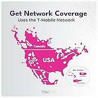 Vista 7 de travSIM USA SIM (T-Mobile SIM Card) Válido por 15 días - Datos móviles ilimitados - Estados Unidos T-Mobile US SIM Card
