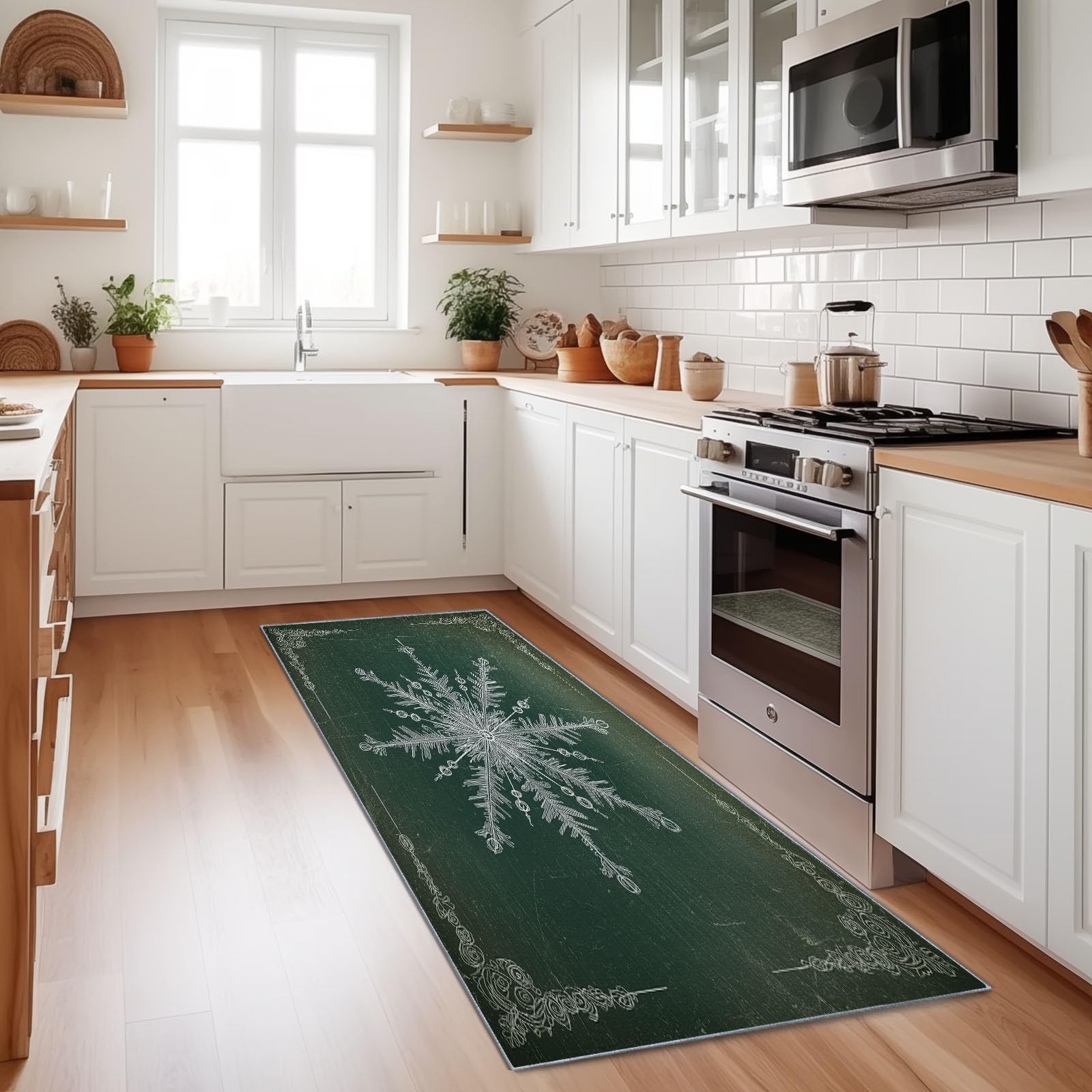 Tapis de couloir antidérapant fini les glissades avec envers caoutchouc