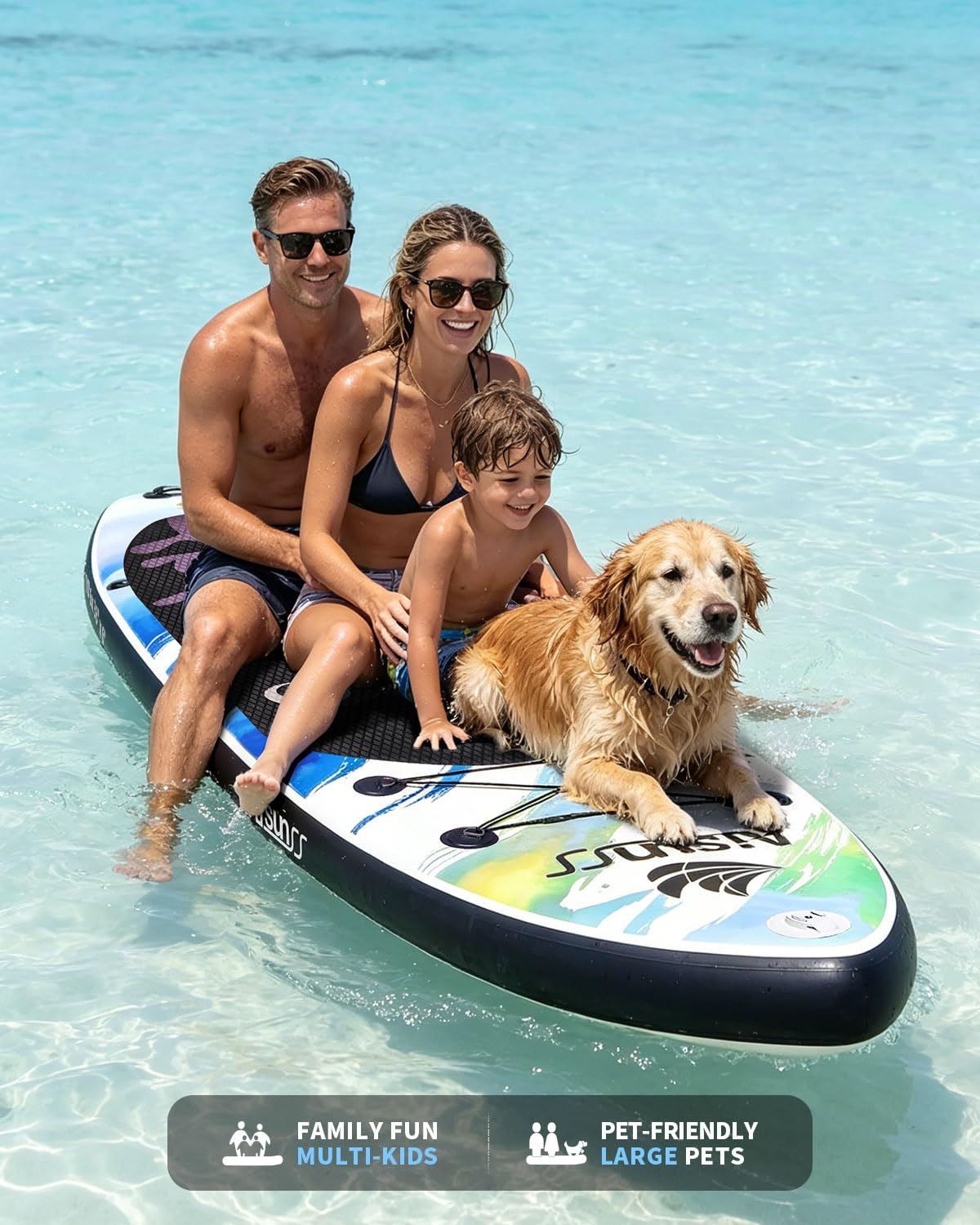 Amazon.com : AISUNSS Inflatable Stand Up Paddle Board, 10'6