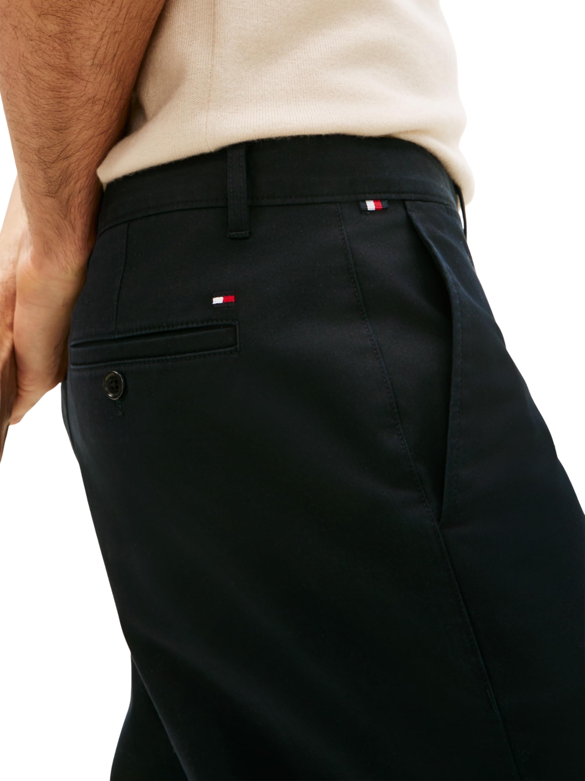 Tommy Hilfiger Herren Chino Hose Harlem Essential Twill Tapered Fit – Bild 3