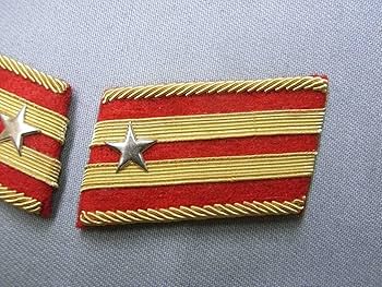 親衛隊全国指導者用　SS襟章レプリカ 楽天市場】ドイツ軍 襟章 WW2 階級章 将校 歩兵 SS 親衛隊