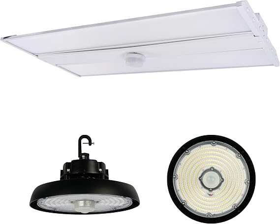 LED Fixture Plug in Microwave Sensor, Plug and Play Microwave Motion Sensor for LED Linear High Bay UFO Canopy Light, DC 12V 3.5MM Audio Jack, BI-Level, Model# ANT-5-4T, 3-Pack